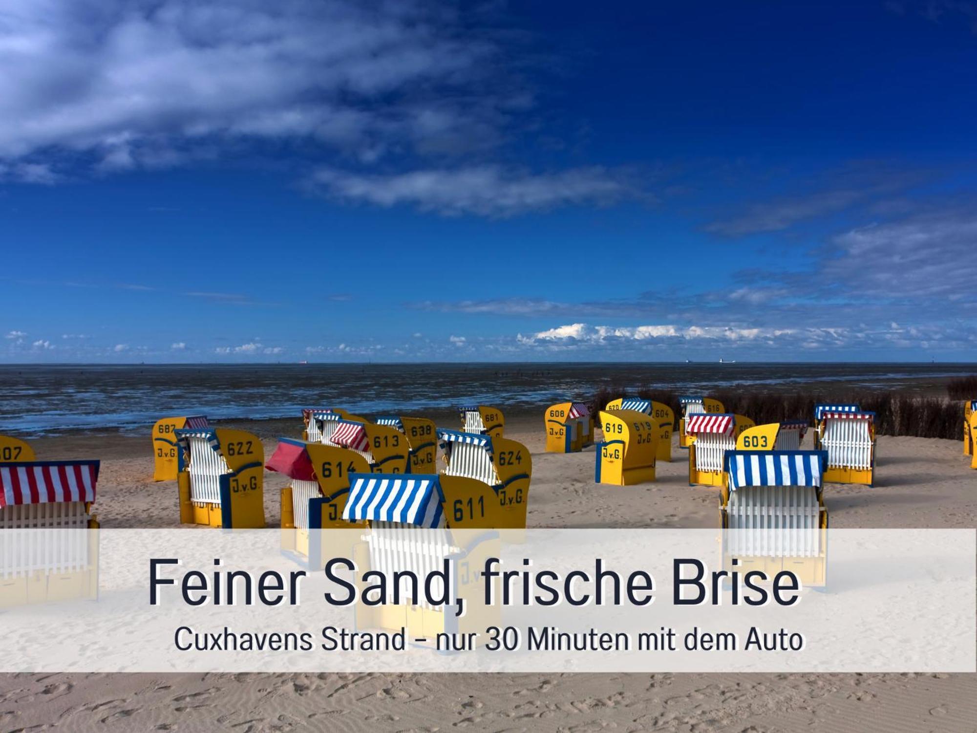"Bremerhaven-Langen" In Geestland-Langen - Modern Eingerichtete Fewo Mit Garten, Wlan & Parkplatz - Ruhig & Stadtnah Exterior photo